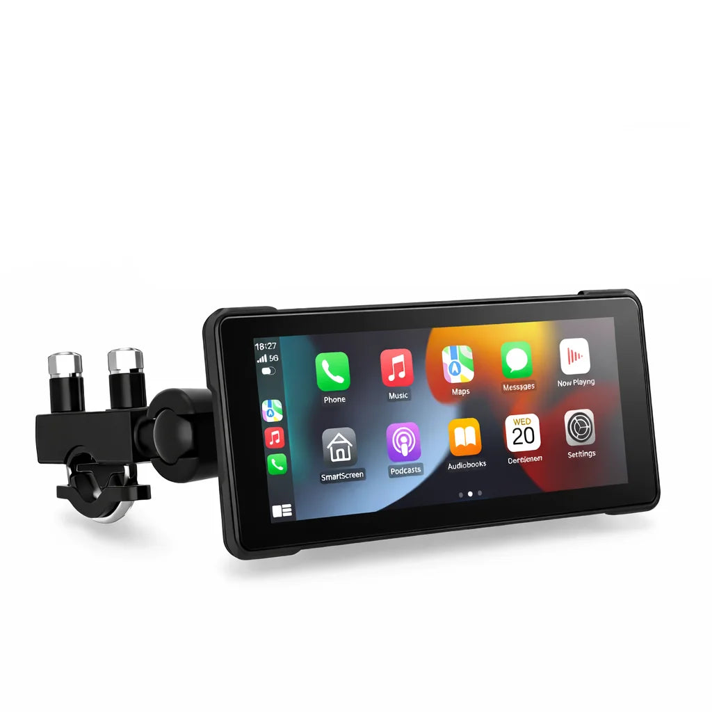 Écran Universel Moto Compatible avec Apple CarPlay® et Android Auto™