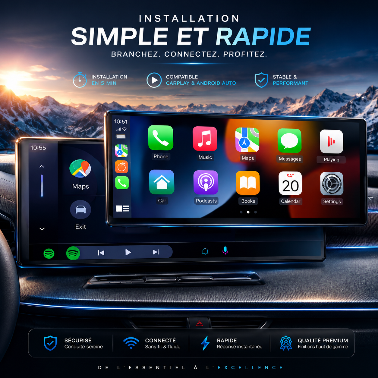 Écran Universel Auto