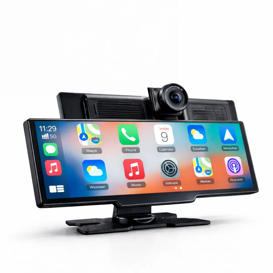 Écran Universel Auto Compatible avec Apple CarPlay® et Android Auto™ avec caméra